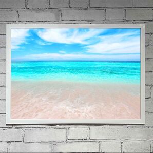 A4サイズ 送料無料 インテリアポスター アート作品 写真 素敵 キレイ 可愛い ポスターインテリ海のポスター