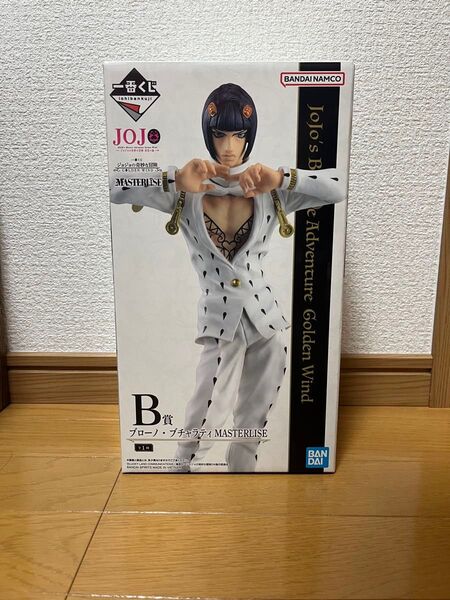 一番くじ ジョジョの奇妙な冒険 ブチャラティ B賞 未開封 フィギュア