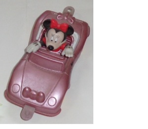  minnie . car from hand ... toy * McDonald's extra *2002 year made .?