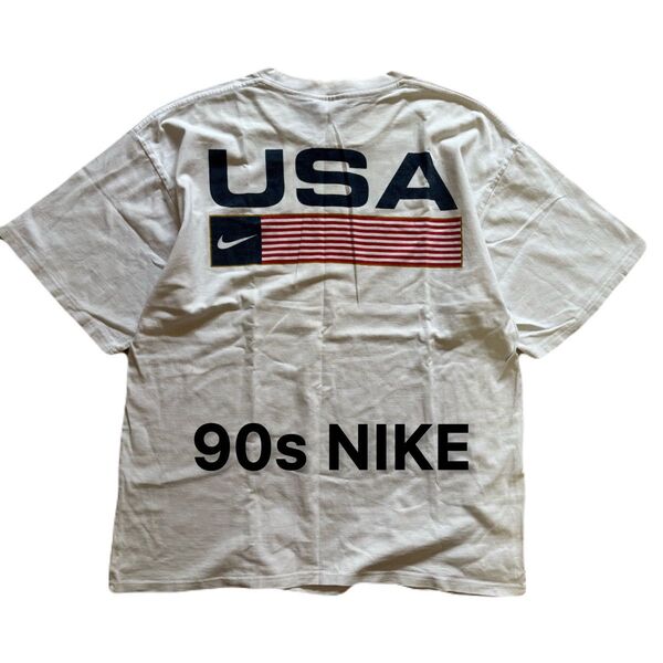 90s NIKE Tシャツ ヴィンテージ ビンテージ ナイキ アメカジ 半袖 古着 カットソー