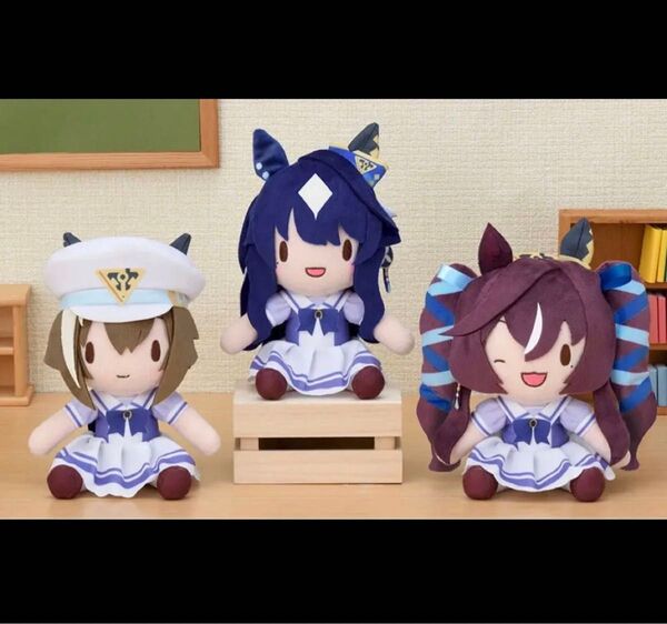 ウマ娘 プリティーダービーふわぷちぬいぐるみ Vol.6 全3種 ヴィルシーナ ヴィブロス シュヴァルグラン