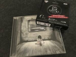 即決 LUNA SEA CD 【IMAGE】 ルナシー　河村隆一　INORAN SUGIZO J 真矢 一番クジ 缶ミラー付き（未使用）