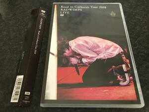 即決 美品　帯付き　RADWIMPS　DVD 【Road to Catharsis Tour 2018 LIVE】野田洋二郎　ラッドウィンプス