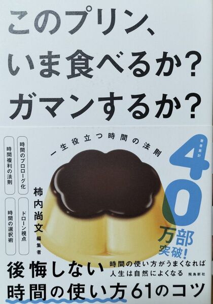 このプリン、いま食べるか?ガマンするか? 一生役立つ時間の法則 柿内尚文/著