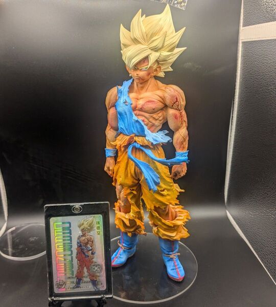 リペイント☆smsp ドラゴンボール 孫悟空 フィギュア 一番くじ