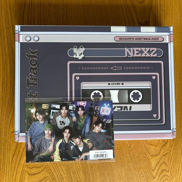 新品未開封 NEXZ シーグリ 2025 Next Track FC特典 ポストカード