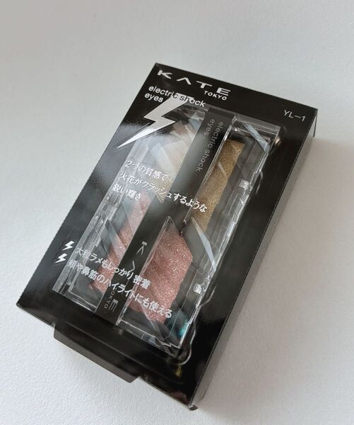 新品未使用 KATE ケイト エレクトリックショックアイズ YL-1 アイシャドウ