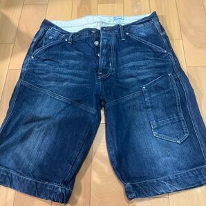 G-STAR RAW デニムハーフパンツ ブルー