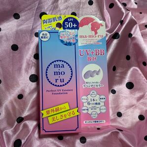 ma・mo・ru パーフェクトUVエッセンスファンデーション ラベンダーカラー