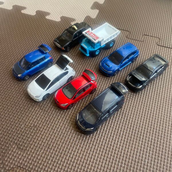 トミカ ミニカー タクシー トラック 8台