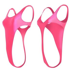 AESCO 表裏両方着用可能 コスプレ Tバック エロカワ 光沢 なめらか イベント 仮装