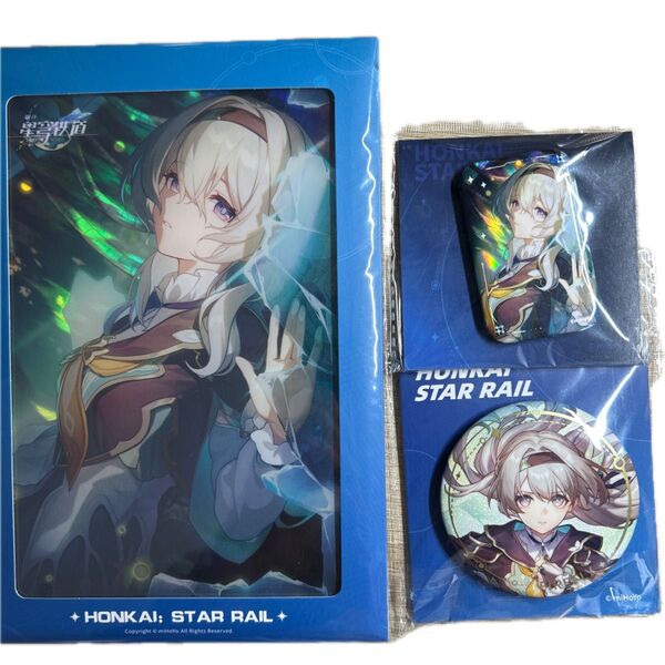 崩壊スターレイル ホタル アクリル色紙 缶バッジ 2種