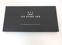 イ・ビョンホン ALL THAT LEE BYUNG HUN 20th ANNIVERSARY OFFICIAL DVD_画像1