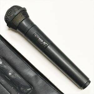 Panasonic/ Panasonic / wireless microphone ro ho n/ model unknown /800M Hz band PLL?/ with cover / sound equipment / Event / speech / hole uns broadcast /10