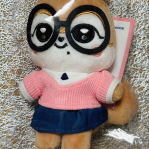 IVE MINIVE ガウル ポップアップ スクール PLUSH キーリング