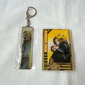 ヒロアカ 原画展 メタル キーホルダー ステータスカードコレクション 上鳴