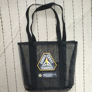 群馬クレインサンダーズ メッシュトートバッグ ブラック