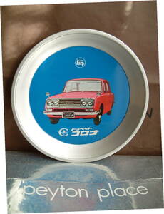  Toyota Toyopet Corona steel tray * Showa Retro ... unused dead stock old car 