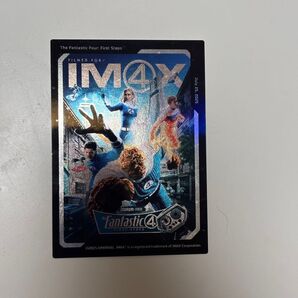 ファンタスティック4 IMAX カード 映画特典