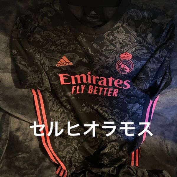 2020-2021シーズン レアル・マドリード 3rdユニフォーム セルヒオラモス サード 正規品 タグ付き