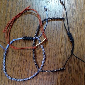 コードブレスレット ミサンガ 3個セット