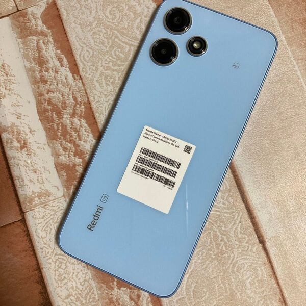 Redmi 12 5G XIG03 6.8インチ メモリー4GB ストレージ128GB スカイブルー UQmobile