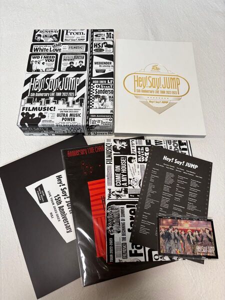 Hey! Say! JUMP 15th Anniversary LIVE TOUR 2022-2023 初回限定盤