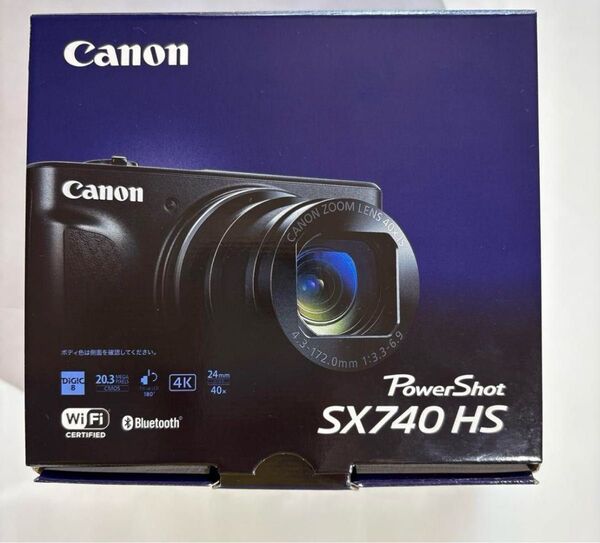 新品未開封のCanon PowerShot SX740 HS