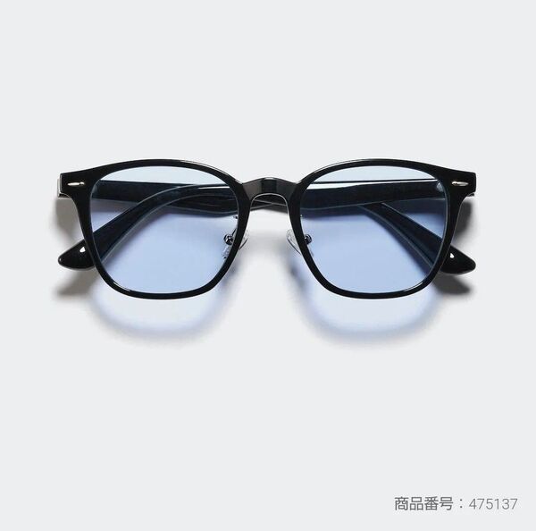 新品 ユニクロ サングラス スクエア ブラック 男女兼用 475137