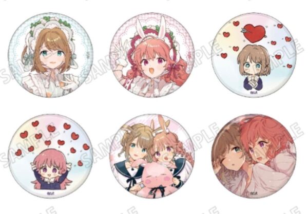 きみが死ぬまで恋をしたい POPUPSHOP 缶バッジ コレクション BOX あおのなち