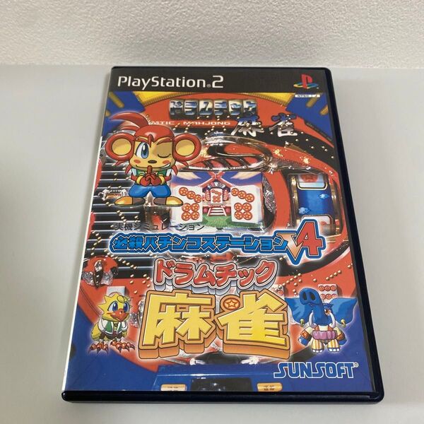 【PS2】 必殺パチンコステーションV4 ドラムチック麻雀