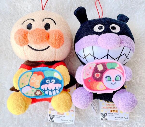 それいけ!アンパンマン ころふわ おべんとうパズル ぬいぐるみ 2点 セット