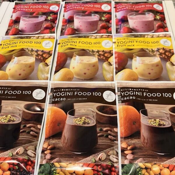 YOGINI FOOD 100 3種9個セット