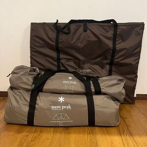 ★お買い得【snow peak】ランドネスト M テントタープ・マットシート セット