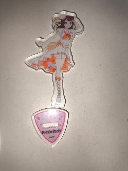 バンドリ ロゴキーホルダー+アクリルスタンド ダイソー DAISO コラボ ポッピンパーティー