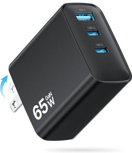 PD 充電器 65w安全で低温 折りたたみ式プラグ Type C 急速充電器 タイプc USB-C スマホ PSE認証済み