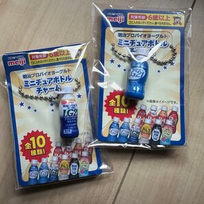 明治プロバイオヨーグルト ミニチュアボトルチャーム R-1
