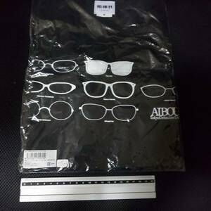 . stick glasses T-shirt black size M tv morning Nitto . new goods unused unopened drama water .. Japanese cedar under right capital glasses ....Tokyo Detective Duo