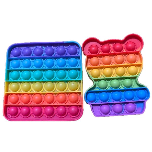 プッシュポップ 2個セット 知育玩
