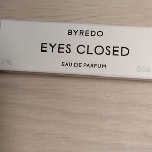 Byredo Eyes Closed アイズ クローズド香水 2ml