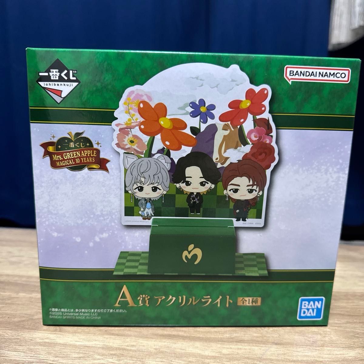 一番くじ Mrs GREEN APPLE MAGICAL 10 YEARS A賞 アクリルライト