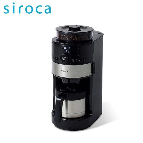 siroca コーン式全自動コーヒーメーカー SC-C125