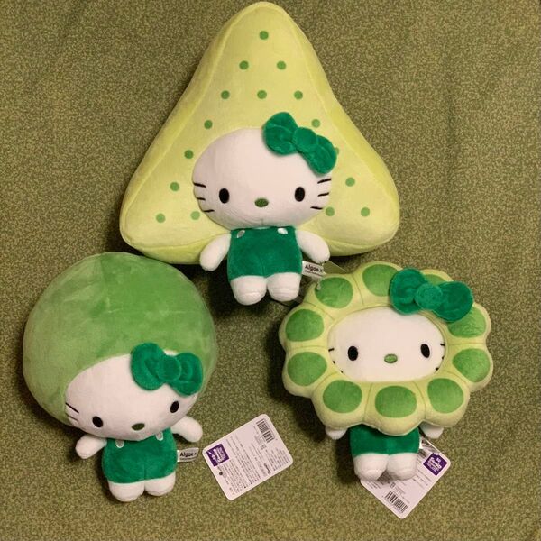 大阪関西万博 Expo2025 日本館 ハローキティ キティ Hello Kitty Algae 藻類 ぬいぐるみ