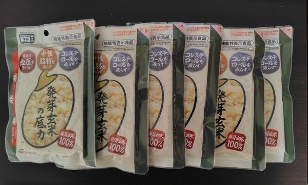 ラプラス 発芽玄米の底力 6袋 (160グラム×6袋)