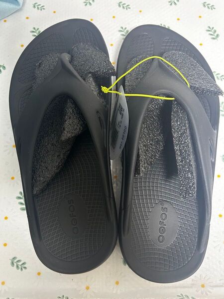 OOFOS ウーフォス OOriginal サンダル ブラック 26cm新品