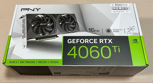 【新品未開封】PNY GeForce RTX 4060 Ti 16GB VERTO