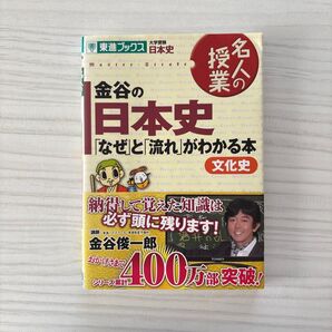 金谷の日本史「なぜ」と「流れ」がわかる本 文化史 (東進ブックス 名人の授業) 金谷俊一郎/著