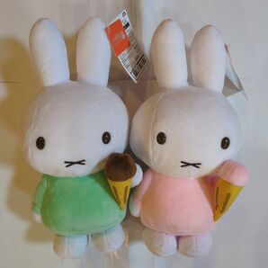 ミッフィー with ぬいぐるみ アイスクリーム チョコアイスアソート 新品未使用ミッフィーぬいぐるみ タイトーラウンドワン限定品
