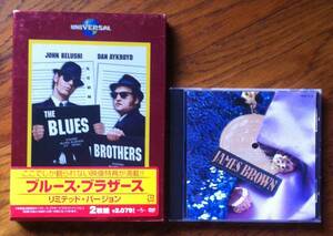 【最後の1つ！】音楽史に残る『傑作！音楽ムービー』それが「ブルースブラザース」新品限定2枚組DVDに「ジェームズブラウン」ベスト盤CD付