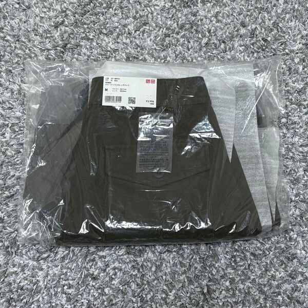 ユニクロ ジャージーバレルレッグパンツ オリーブ M olive UNIQLO